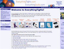 Tablet Screenshot of everythingtights.com